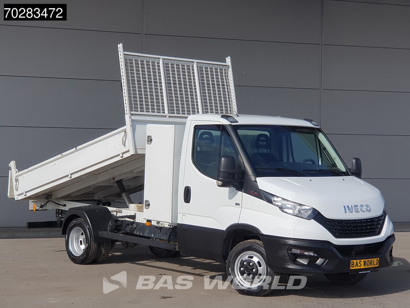Iveco Daily 35C16 3.0L Kipper met Kist Dubbellucht 3,5t Trekhaak Airco Cruise Euro6 Tipper Benne Kieper 2m3 Airco Trekhaak Cruise control - Tipper van: picture 3 Iveco Daily 35C16 3.0L Kipper met Kist Dubbellucht 3,5t Trekhaak Airco Cruise Euro6 Tipper Benne Kieper 2m3 Airco Trekhaak Cruise control - Tipper van: picture 3