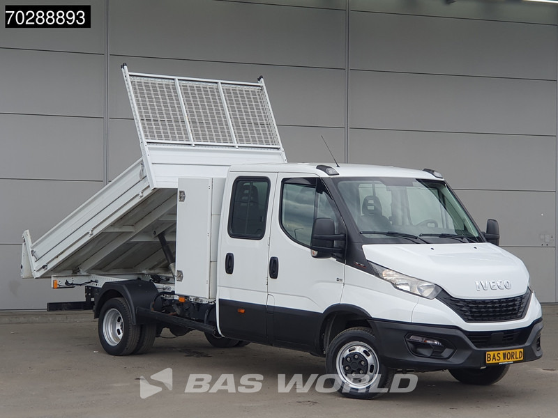 Iveco Daily 35C16 3.0L Open Laadbak met Kist Dubbel Cabine Dubbellucht 3,5t Trekhaak Airco Euro6 Pritsche Pickup Open Box 2m3 Airco Trekhaak - Flatbed van: picture 3 Iveco Daily 35C16 3.0L Open Laadbak met Kist Dubbel Cabine Dubbellucht 3,5t Trekhaak Airco Euro6 Pritsche Pickup Open Box 2m3 Airco Trekhaak - Flatbed van: picture 3