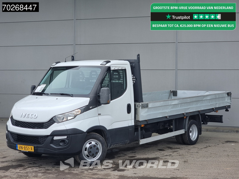 Iveco Daily 35C17 3.0L 170PK Open Laadbak Dubbellucht 3,5t Trekhaak Pritsche Pickup 4m3 Trekhaak Cruise control - Flatbed van: picture 1 Iveco Daily 35C17 3.0L 170PK Open Laadbak Dubbellucht 3,5t Trekhaak Pritsche Pickup 4m3 Trekhaak Cruise control - Flatbed van: picture 1
