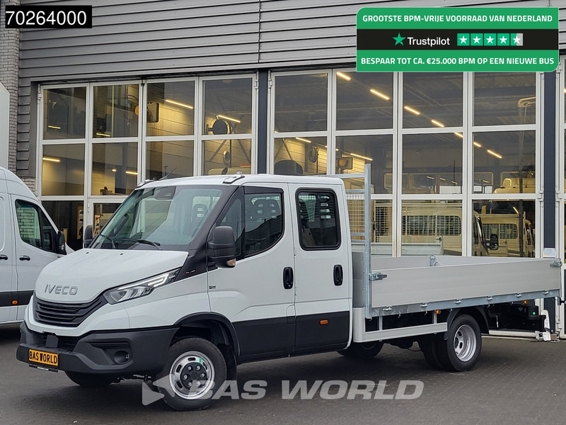 Iveco Daily 35C18 3.0 180PK Nwe model 2025 NL Open laadbak Dubbel Cabine Navi Camera Cruise LED 3,5T Trekvermogen Pritsche Pickup 3m3 Airco - Flatbed van: picture 1 Iveco Daily 35C18 3.0 180PK Nwe model 2025 NL Open laadbak Dubbel Cabine Navi Camera Cruise LED 3,5T Trekvermogen Pritsche Pickup 3m3 Airco - Flatbed van: picture 1