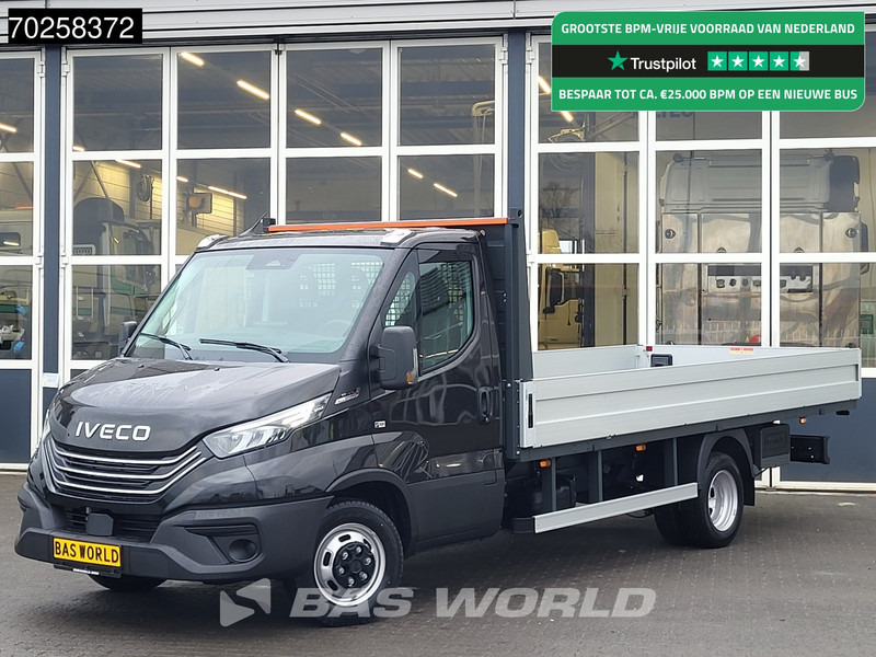 Iveco Daily 35C21 3.0L 210PK 2025model Open laadbak CarPlay ACC LED 3,5T Trekvermogen Pritsche Pickup Airco - Flatbed van: picture 1 Iveco Daily 35C21 3.0L 210PK 2025model Open laadbak CarPlay ACC LED 3,5T Trekvermogen Pritsche Pickup Airco - Flatbed van: picture 1