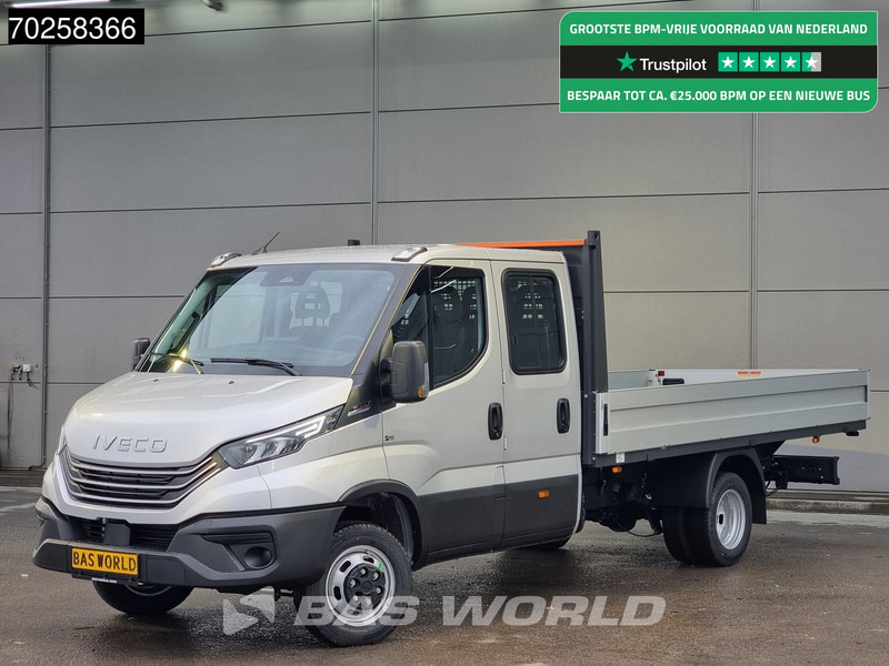 Iveco Daily 35C21 3.0L Automaat 2025model Open laadbak Dubbel Cabine CarPlay ACC LED 3,5T Trekvermogen Pritsche Pickup Airco Dubbel cabine - Flatbed van: picture 1 Iveco Daily 35C21 3.0L Automaat 2025model Open laadbak Dubbel Cabine CarPlay ACC LED 3,5T Trekvermogen Pritsche Pickup Airco Dubbel cabine - Flatbed van: picture 1