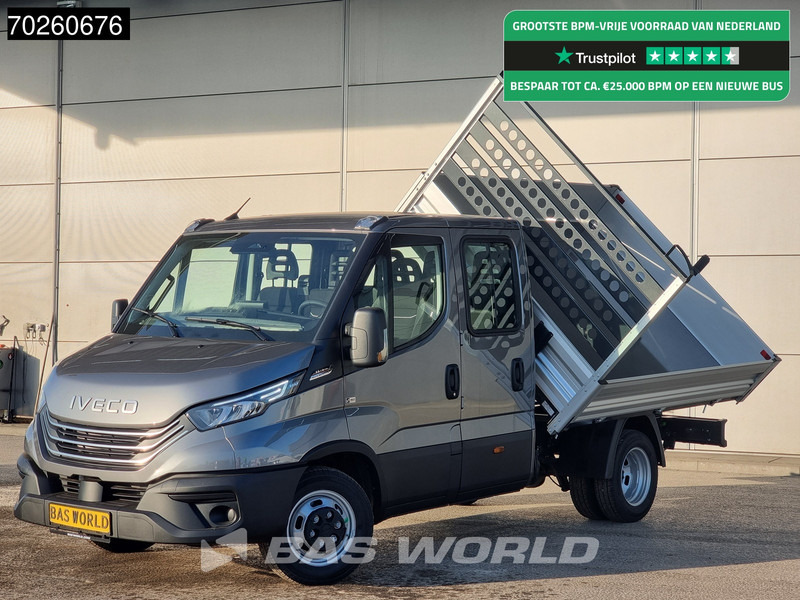 Iveco Daily 35C21 3 zijdige Kipper Dubbel Cabine 210PK 3.0L Dubbellucht Airco Cruise LED Camera Tipper Benne Kieper 2m3 Airco - Tipper van: picture 1 Iveco Daily 35C21 3 zijdige Kipper Dubbel Cabine 210PK 3.0L Dubbellucht Airco Cruise LED Camera Tipper Benne Kieper 2m3 Airco - Tipper van: picture 1