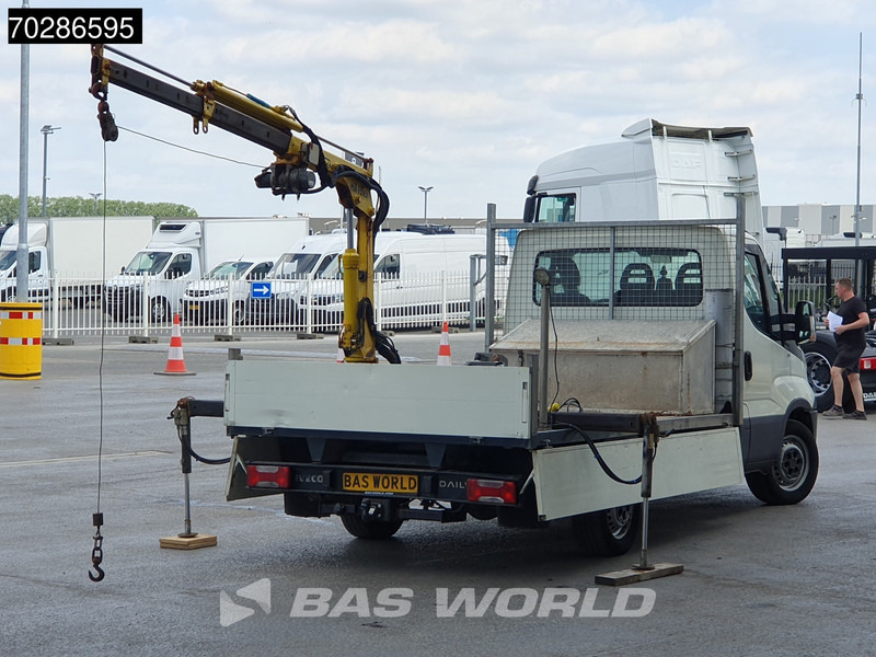 Iveco Daily 35S14 Kraanwagen Open Laadbak Hyva HA15 Euro6 3,5t Trekhaak Crane Kranwagen Kraan Pritsche Pickup Open Box Trekhaak - Flatbed van: picture 3 Iveco Daily 35S14 Kraanwagen Open Laadbak Hyva HA15 Euro6 3,5t Trekhaak Crane Kranwagen Kraan Pritsche Pickup Open Box Trekhaak - Flatbed van: picture 3