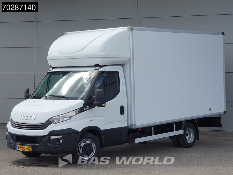 Iveco Daily 40C18 3.0L Automaat Bakwagen Navi Airco Cruise Euro6 Schuifzeilen Plane Meubelbak Koffer 21m3 Airco Trekhaak Cruise control - Box van: picture 2 Iveco Daily 40C18 3.0L Automaat Bakwagen Navi Airco Cruise Euro6 Schuifzeilen Plane Meubelbak Koffer 21m3 Airco Trekhaak Cruise control - Box van: picture 2