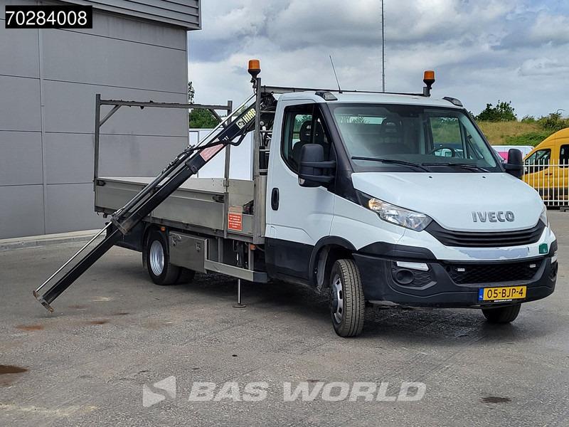 Iveco Daily 50C15 3.0L Euro6 Kraanwagen HIAB 013T PTO 3,5t Trekhaak Airco Cruise Kraan Crane Kranwagen Pickup Pritsche Airco Trekhaak Cruise - Flatbed van: picture 1 Iveco Daily 50C15 3.0L Euro6 Kraanwagen HIAB 013T PTO 3,5t Trekhaak Airco Cruise Kraan Crane Kranwagen Pickup Pritsche Airco Trekhaak Cruise - Flatbed van: picture 1