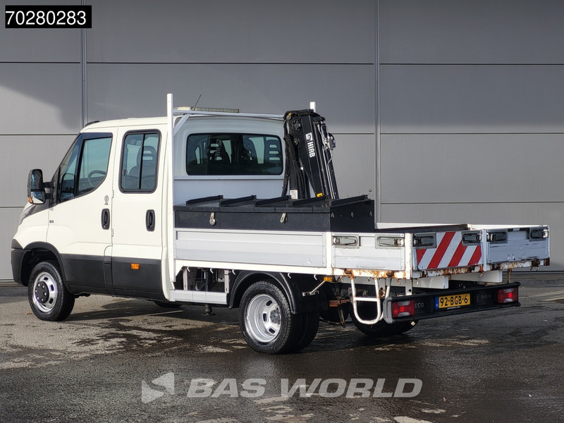 Iveco Daily 50C17 3,0L Automaat HIAB 017T-2 DC Open laadbak Dubbellucht Airco Euro6 Pickup Crane Kraanwagen Pritsche Airco Dubbel cabine - Flatbed van: picture 5 Iveco Daily 50C17 3,0L Automaat HIAB 017T-2 DC Open laadbak Dubbellucht Airco Euro6 Pickup Crane Kraanwagen Pritsche Airco Dubbel cabine - Flatbed van: picture 5