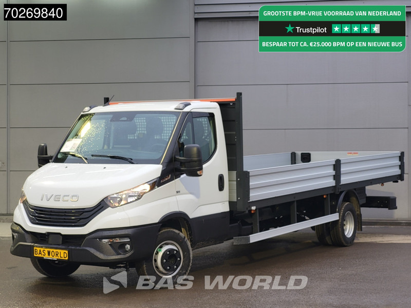 Iveco Daily 70C18 3.0L Automaat 525cm Open laadbak XXL Tacho ACC Navi Airco Pickup Pritsche Airco - Flatbed van: picture 1 Iveco Daily 70C18 3.0L Automaat 525cm Open laadbak XXL Tacho ACC Navi Airco Pickup Pritsche Airco - Flatbed van: picture 1