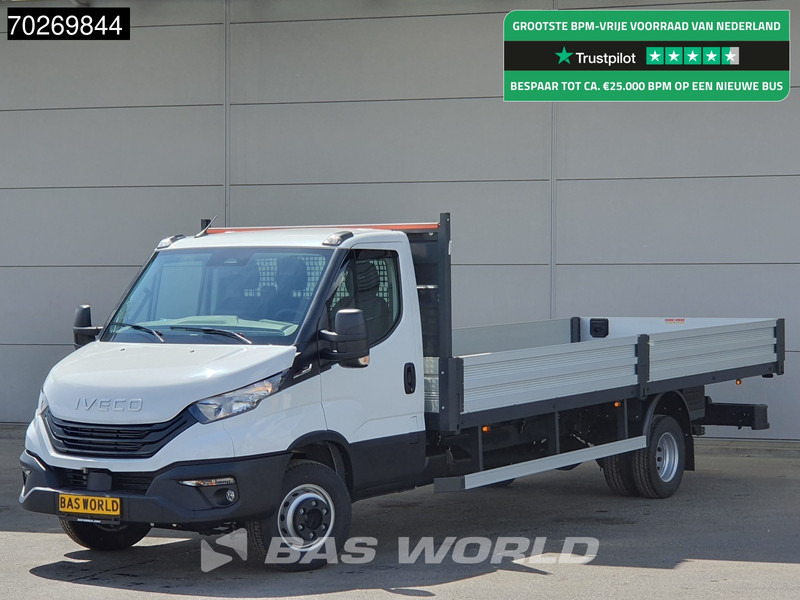 Iveco Daily 70C18 3.0L Automaat 525cm Open laadbak XXL Trekhaak ACC Navi Airco Pickup Pritsche Airco Trekhaak - Flatbed van: picture 1 Iveco Daily 70C18 3.0L Automaat 525cm Open laadbak XXL Trekhaak ACC Navi Airco Pickup Pritsche Airco Trekhaak - Flatbed van: picture 1