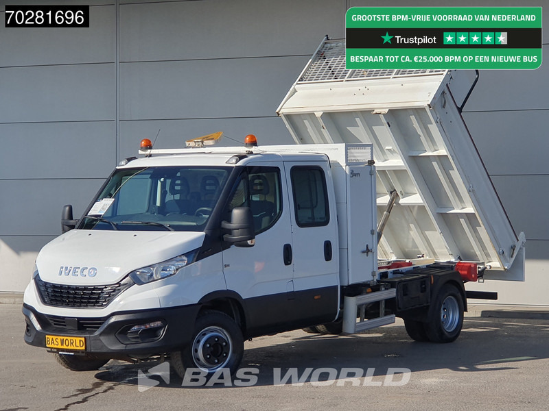 Iveco Daily 70C18 3.0L Kipper Dubbel Cabine Dubbellucht 3,5t Trekhaak Airco Cruise Euro6 Tipper Benne Kieper 2m3 Airco Trekhaak Cruise contr - Tipper van: picture 1 Iveco Daily 70C18 3.0L Kipper Dubbel Cabine Dubbellucht 3,5t Trekhaak Airco Cruise Euro6 Tipper Benne Kieper 2m3 Airco Trekhaak Cruise contr - Tipper van: picture 1
