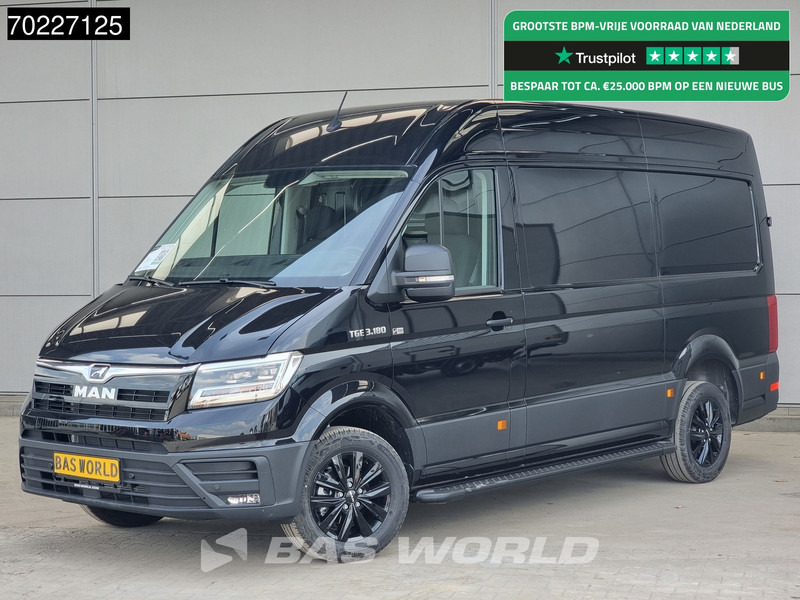 MAN TGE 3.180 180PK Automaat Black Edition L3H3 LED LM velgen Groot scherm CarPlay Camera 11m3 Airco Cruise control - Panel van: picture 1 MAN TGE 3.180 180PK Automaat Black Edition L3H3 LED LM velgen Groot scherm CarPlay Camera 11m3 Airco Cruise control - Panel van: picture 1