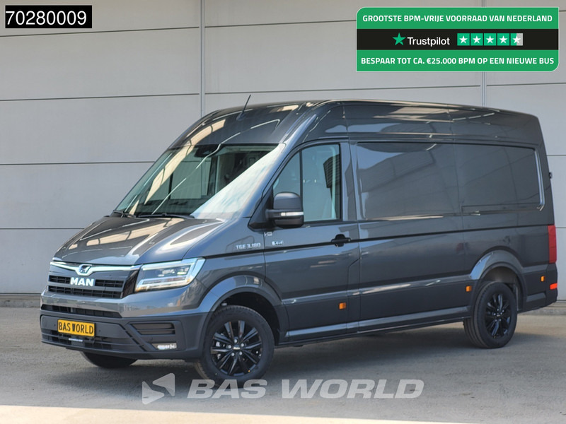 MAN TGE 3.180 4x4 Automaat 2025 Facelift L3H3 LED ACC Navi Airco Cruise Camera Parkeersensoren L2H2 Allrad 4WD 12m3 Airco - Panel van: picture 1 MAN TGE 3.180 4x4 Automaat 2025 Facelift L3H3 LED ACC Navi Airco Cruise Camera Parkeersensoren L2H2 Allrad 4WD 12m3 Airco - Panel van: picture 1