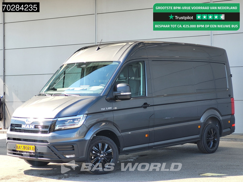 MAN TGE 3.180 Automaat 180PK L3H3 LED Airco Cruise Trekhaak Camera Parkeersensoren L2H2 12m3 Airco Trekhaak - Panel van: picture 1 MAN TGE 3.180 Automaat 180PK L3H3 LED Airco Cruise Trekhaak Camera Parkeersensoren L2H2 12m3 Airco Trekhaak - Panel van: picture 1