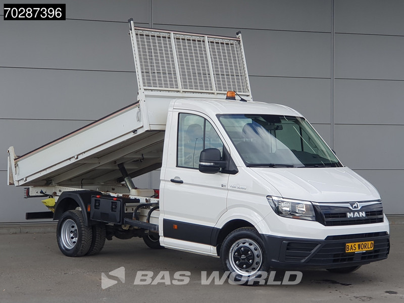 MAN TGE 3.180 Kipper Dubbellucht 3,5t Trekhaak Airco Cruise Euro6 Tipper Benne Kieper 2m3 Airco Trekhaak Cruise control - Tipper van: picture 3 MAN TGE 3.180 Kipper Dubbellucht 3,5t Trekhaak Airco Cruise Euro6 Tipper Benne Kieper 2m3 Airco Trekhaak Cruise control - Tipper van: picture 3