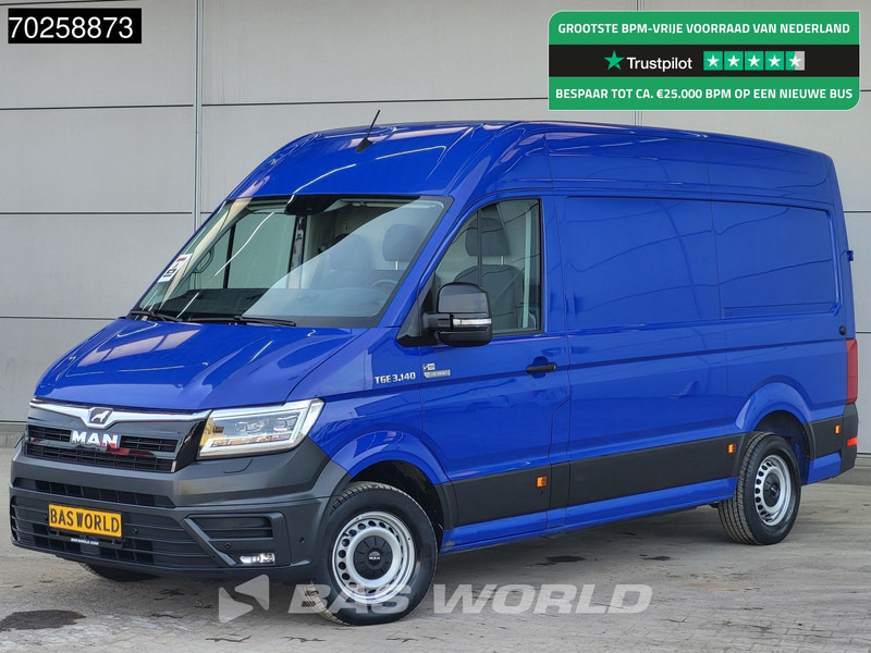 MAN TGE e-Tge Elektrisch Automaat L3H3 35,8KWh 115km WLTP Airco Cruise Camera 11m3 Airco Cruise control - Panel van, Electric van: picture 1 MAN TGE e-Tge Elektrisch Automaat L3H3 35,8KWh 115km WLTP Airco Cruise Camera 11m3 Airco Cruise control - Panel van, Electric van: picture 1