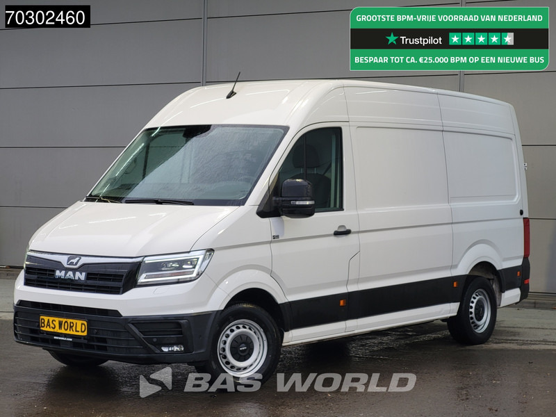 MAN eTGE 3.140 Elektrisch 115km WLTP 35,8kWh LED Navi Airco Cruise Camera Parkeersensoren v+a Airco Cruise control - Panel van, Electric van: picture 1 MAN eTGE 3.140 Elektrisch 115km WLTP 35,8kWh LED Navi Airco Cruise Camera Parkeersensoren v+a Airco Cruise control - Panel van, Electric van: picture 1