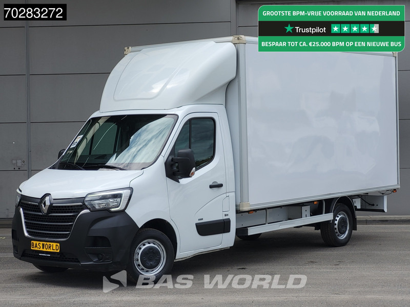 Renault Master Z.E. 77PK Elektrisch 33kWh WLTP 120km Bakwagen LED Navi Airco Euro6 Meubelbak Koffer 21m3 Airco - Box van, Electric van: picture 1 Renault Master Z.E. 77PK Elektrisch 33kWh WLTP 120km Bakwagen LED Navi Airco Euro6 Meubelbak Koffer 21m3 Airco - Box van, Electric van: picture 1