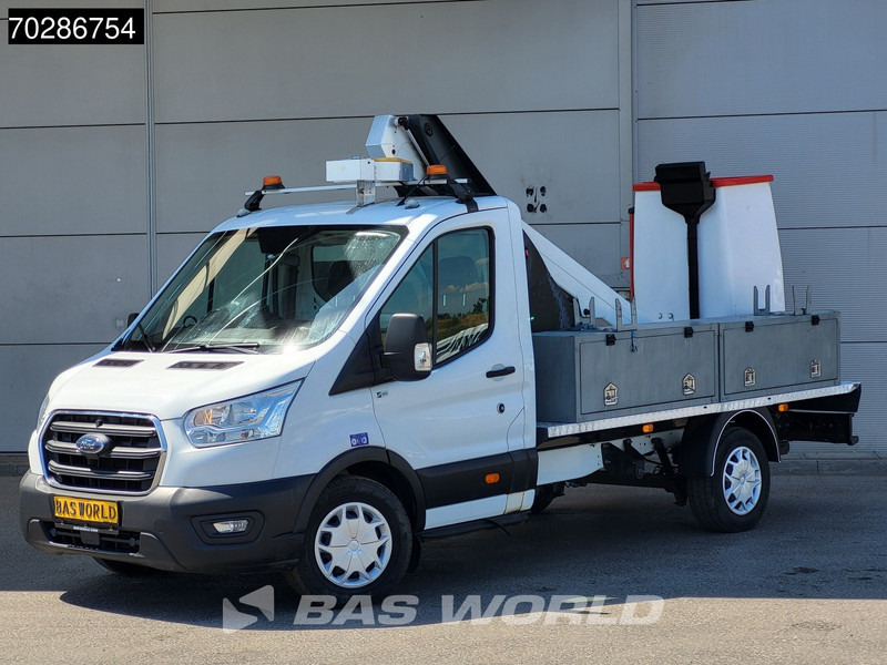 Ford Transit 130pk Hoogwerker 11meter Werkhoogte Trekhaak Airco Cruise Euro6 Nacelle Arbeitsbühne 1Personen Trekhaak Cruise control - Van: picture 3 Ford Transit 130pk Hoogwerker 11meter Werkhoogte Trekhaak Airco Cruise Euro6 Nacelle Arbeitsbühne 1Personen Trekhaak Cruise control - Van: picture 3