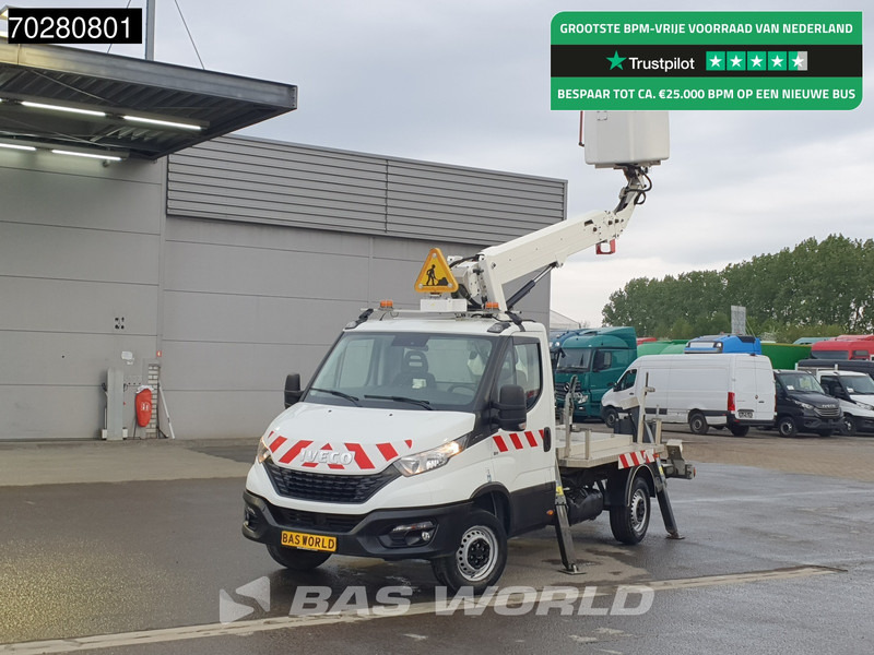 Iveco Daily 35S14 Hoogwerker 14meter werkhoogte 4xGestempeld 292 Arbeidsuren Airco Cruise Euro6 Hubarbeitsbühne France Elevateur 1Personen A - Van: picture 1 Iveco Daily 35S14 Hoogwerker 14meter werkhoogte 4xGestempeld 292 Arbeidsuren Airco Cruise Euro6 Hubarbeitsbühne France Elevateur 1Personen A - Van: picture 1
