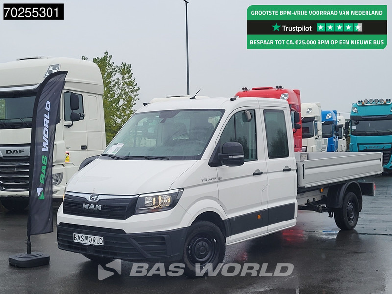 MAN TGE 3.140 Automatik Pritsche AHK Doppel Kabine Klima Tempomat Pickup Airco Dubbel cabine Trekhaak Cruise control - Van: picture 1 MAN TGE 3.140 Automatik Pritsche AHK Doppel Kabine Klima Tempomat Pickup Airco Dubbel cabine Trekhaak Cruise control - Van: picture 1