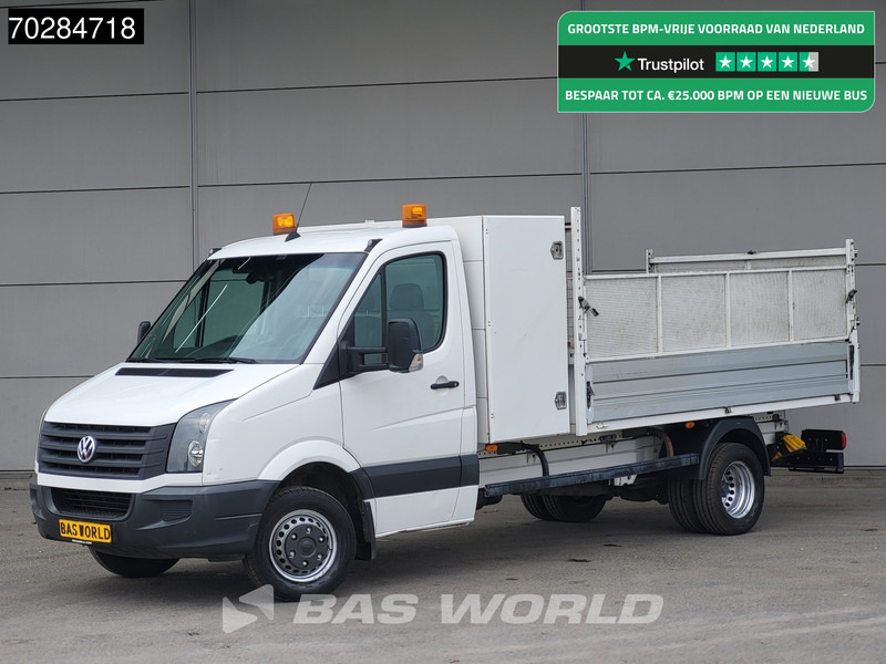 Volkswagen Crafter 136pk Open Laadbak met Kist Dubbellucht 3,5t Trekhaak Pritsche Pickup Open Box Trekhaak - Flatbed van: picture 1 Volkswagen Crafter 136pk Open Laadbak met Kist Dubbellucht 3,5t Trekhaak Pritsche Pickup Open Box Trekhaak - Flatbed van: picture 1