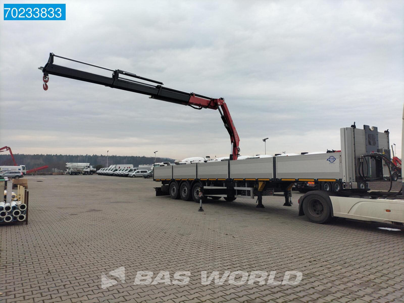 Bodex KIS3B 3 axles NEW! Fassi F235A.0.23 - Dropside/ Flatbed semi-trailer: picture 3 Bodex KIS3B 3 axles NEW! Fassi F235A.0.23 - Dropside/ Flatbed semi-trailer: picture 3