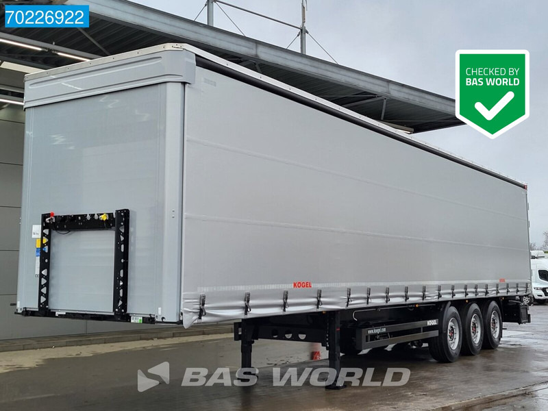 Kögel S24-1 Coil NEW + Liftachse - Curtainsider semi-trailer: picture 1 Kögel S24-1 Coil NEW + Liftachse - Curtainsider semi-trailer: picture 1