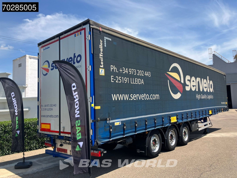 Lecitrailer LTM-3E Hubdach Anti vandalism Lifting + Sliding roof - Curtainsider semi-trailer: picture 2 Lecitrailer LTM-3E Hubdach Anti vandalism Lifting + Sliding roof - Curtainsider semi-trailer: picture 2