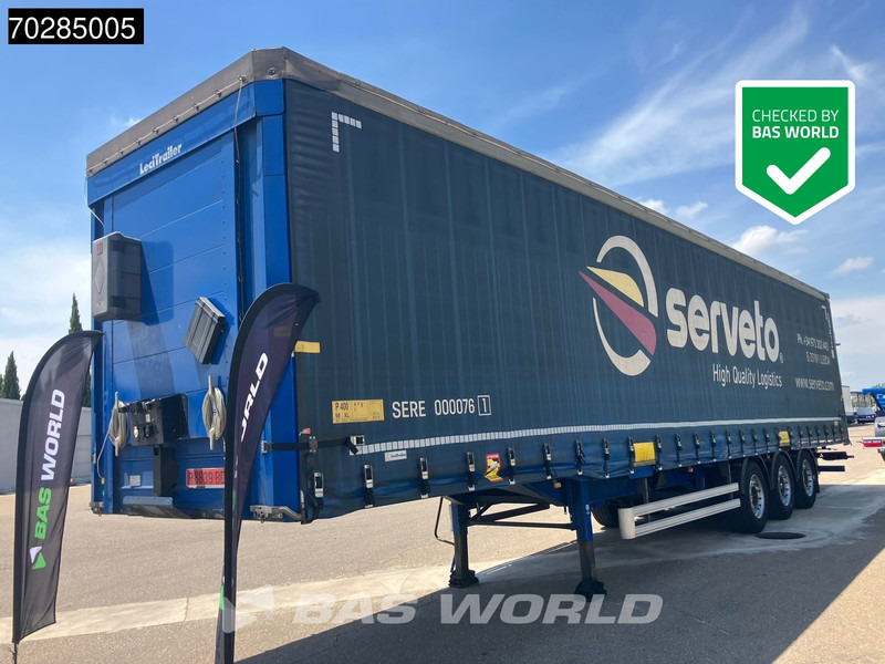 Lecitrailer LTM-3E Hubdach Anti vandalism Lifting + Sliding roof - Curtainsider semi-trailer: picture 1 Lecitrailer LTM-3E Hubdach Anti vandalism Lifting + Sliding roof - Curtainsider semi-trailer: picture 1