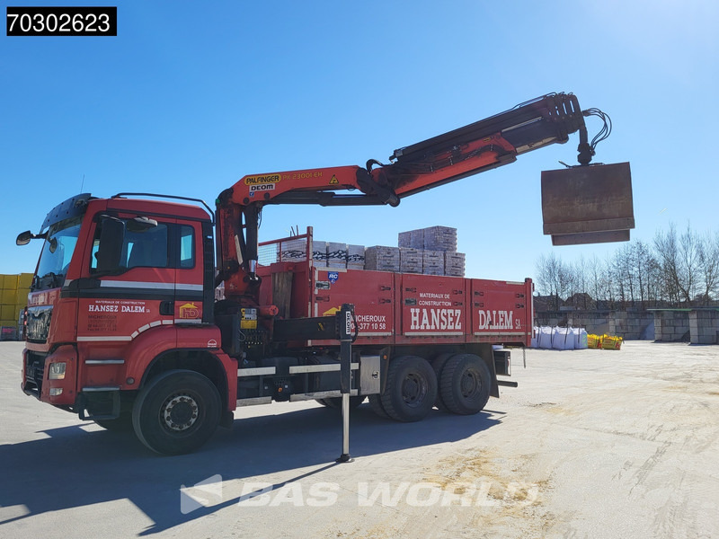 Tipper, Crane truck MAN TGS 33.440 6X4 Palfinger PK23001-EH Kran Crane Big-Axle 13m3 tipper Euro 6: picture 13 Tipper, Crane truck MAN TGS 33.440 6X4 Palfinger PK23001-EH Kran Crane Big-Axle 13m3 tipper Euro 6: picture 13