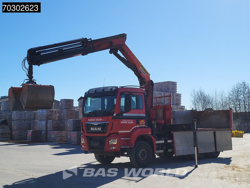 Tipper, Crane truck MAN TGS 33.440 6X4 Palfinger PK23001-EH Kran Crane Big-Axle 13m3 tipper Euro 6: picture 15 Tipper, Crane truck MAN TGS 33.440 6X4 Palfinger PK23001-EH Kran Crane Big-Axle 13m3 tipper Euro 6: picture 15