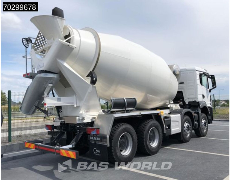 New Concrete mixer truck MAN TGS 35.440 8X4 NEW! 10m3 FML mixer Automatic Steel suspension Euro 6: picture 7 New Concrete mixer truck MAN TGS 35.440 8X4 NEW! 10m3 FML mixer Automatic Steel suspension Euro 6: picture 7