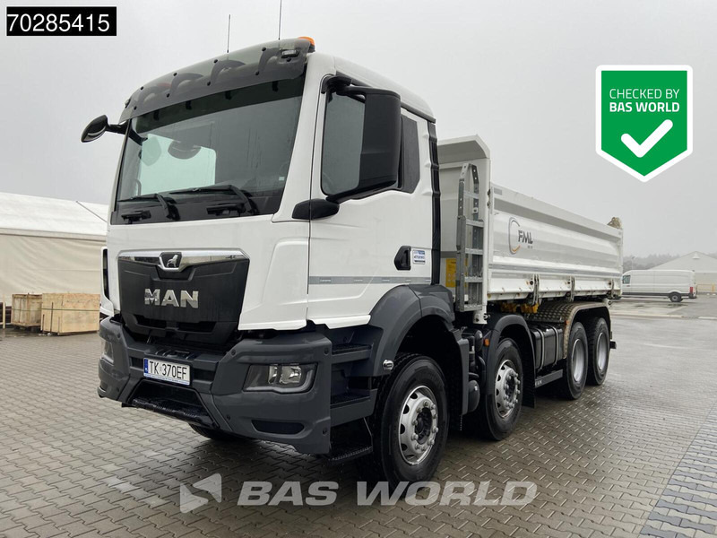 MAN TGS 35.440 TGS 8X4 14m3 3-Way tipper Hardox Big-Axle Steel-suspension Euro 6 - Tipper: picture 1 MAN TGS 35.440 TGS 8X4 14m3 3-Way tipper Hardox Big-Axle Steel-suspension Euro 6 - Tipper: picture 1
