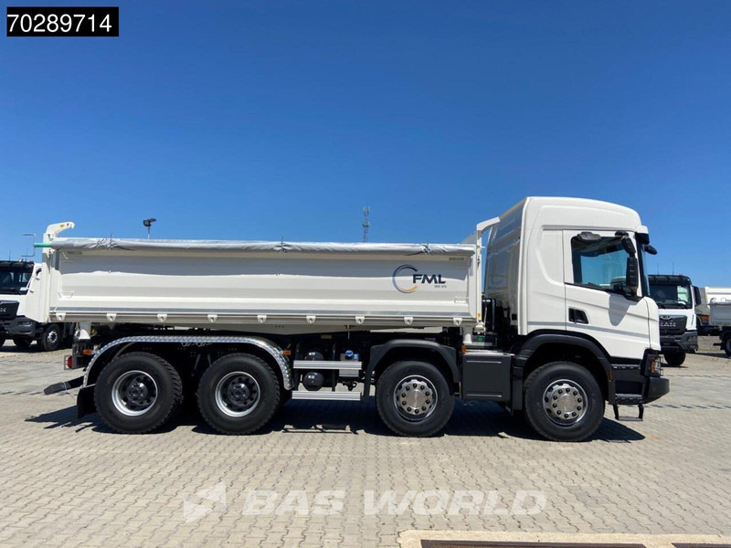 New Tipper Scania P420 8X4 NEW! 13,5m3 3-way tipper Hardox450 Steel Steelsuspension Euro 6: picture 19
