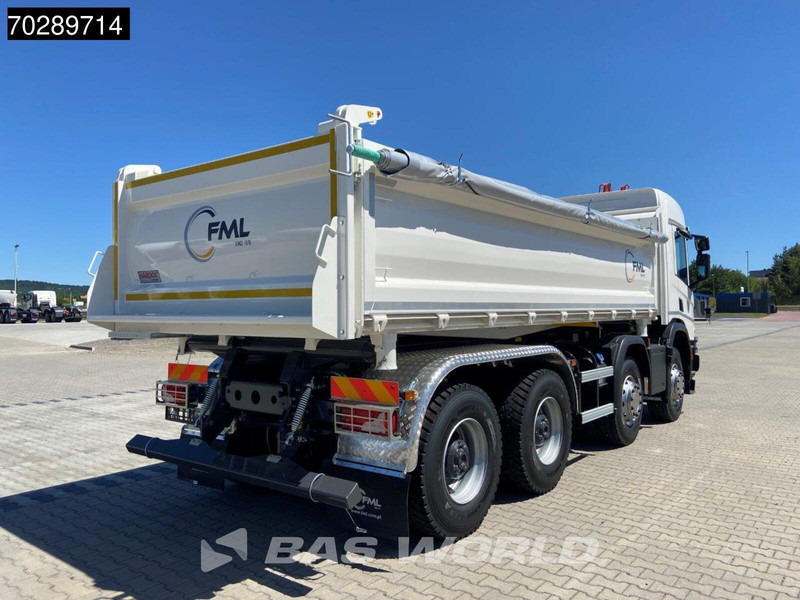 New Tipper Scania P420 8X4 NEW! 13,5m3 3-way tipper Hardox450 Steel Steelsuspension Euro 6: picture 12