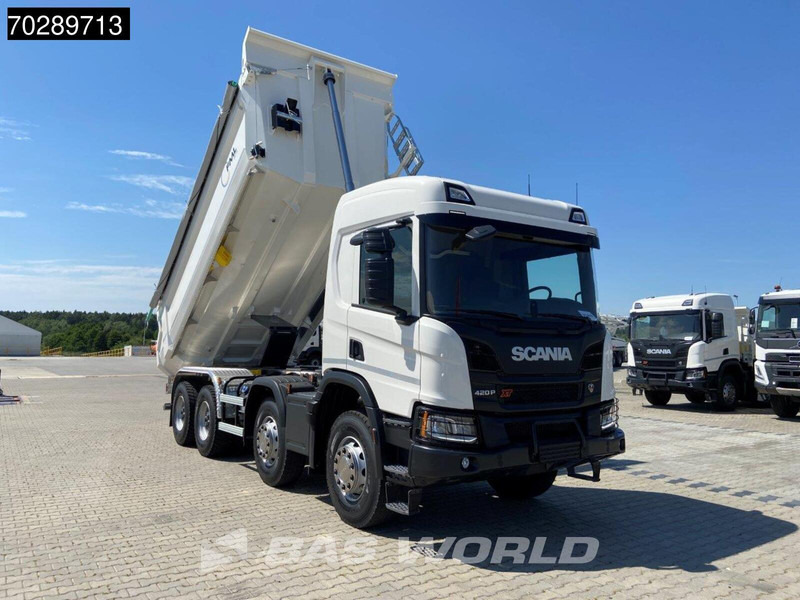 Scania P420 8X4 NEW! 18m3 Steel tipper Steelsuspension Automatic Euro 6 - Tipper: picture 3 Scania P420 8X4 NEW! 18m3 Steel tipper Steelsuspension Automatic Euro 6 - Tipper: picture 3