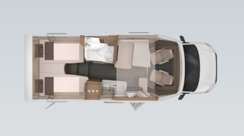 Knaus Van Wave 640 MEG Vansation - Semi-integrated motorhome: picture 1 Knaus Van Wave 640 MEG Vansation - Semi-integrated motorhome: picture 1