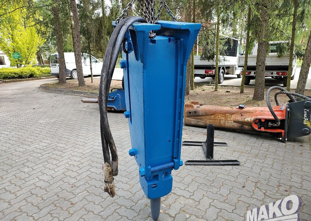 Młot hydrauliczny Krupp HM600 760kg do koparki - Attachment for Construction machinery: picture 4 Młot hydrauliczny Krupp HM600 760kg do koparki - Attachment for Construction machinery: picture 4
