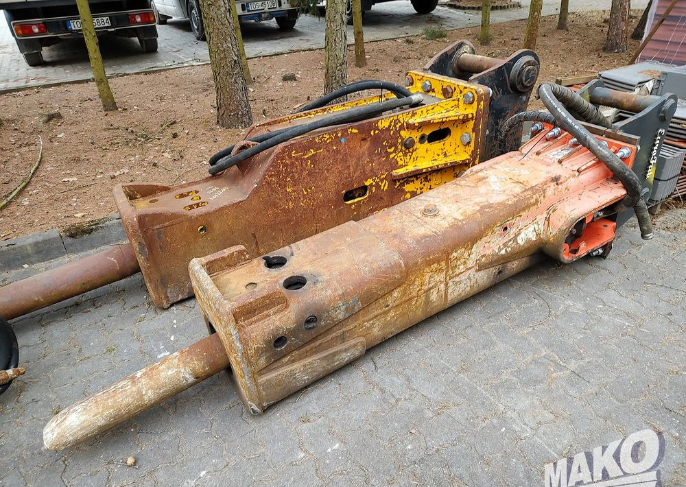 Młot hydrauliczny Rammer E68 1750kg do koparki - Attachment for Construction machinery: picture 2 Młot hydrauliczny Rammer E68 1750kg do koparki - Attachment for Construction machinery: picture 2