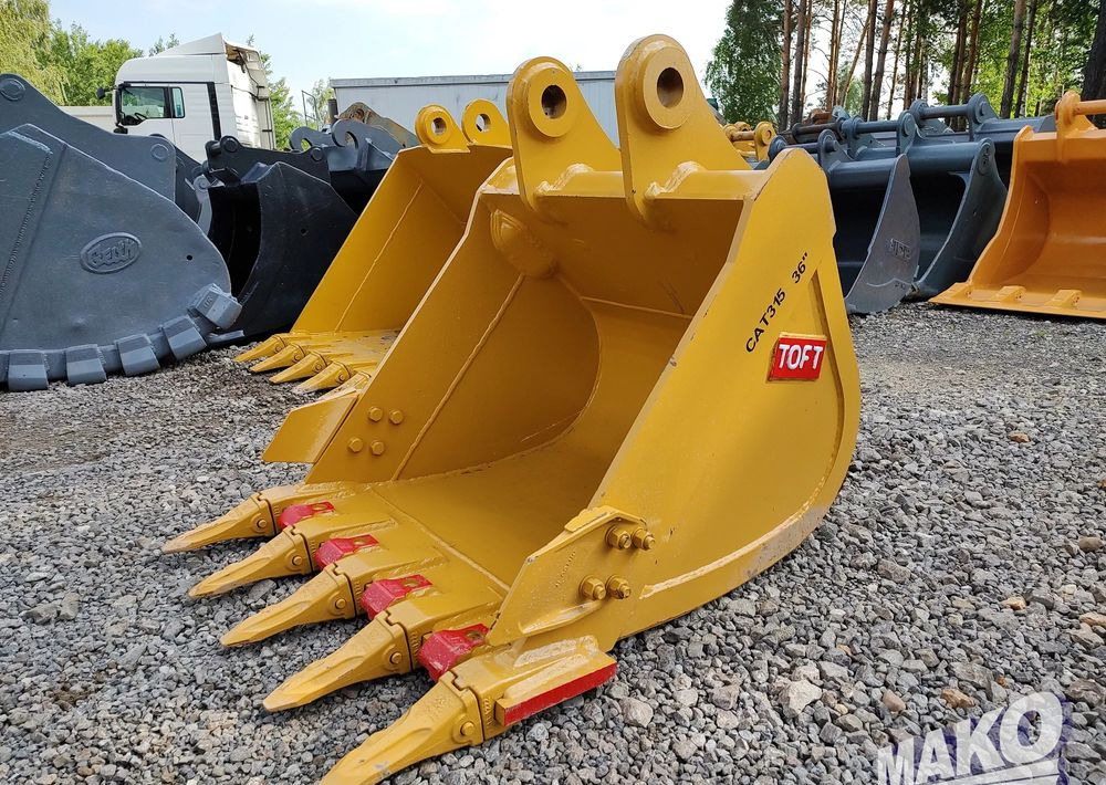 Nowa łyżka TOFT 92cm do koparki CAT 315 Miller fi 70 - Attachment for Construction machinery: picture 1 Nowa łyżka TOFT 92cm do koparki CAT 315 Miller fi 70 - Attachment for Construction machinery: picture 1