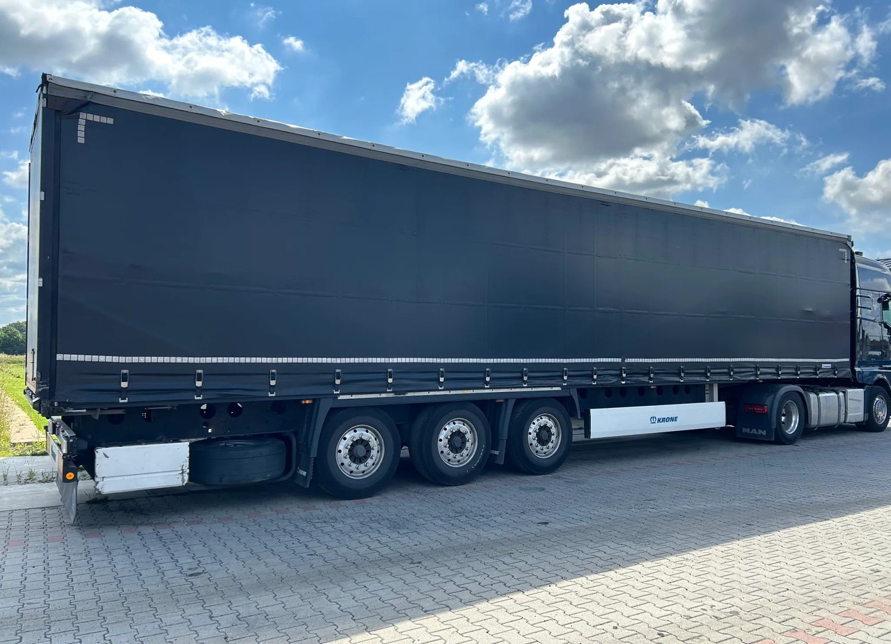 KRONE SD Coilmulde Light - Curtainsider semi-trailer: picture 1 KRONE SD Coilmulde Light - Curtainsider semi-trailer: picture 1
