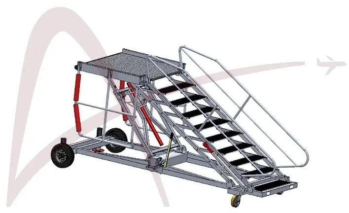 AVIACO WPS-10 - Passenger stairs: picture 1 AVIACO WPS-10 - Passenger stairs: picture 1