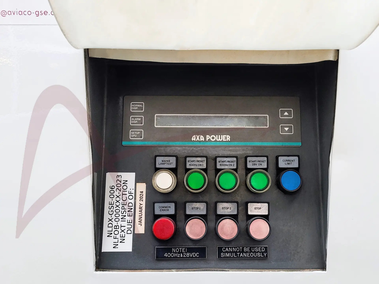 AXA POWER 3GSTS 200/345L - Ground power unit: picture 4 AXA POWER 3GSTS 200/345L - Ground power unit: picture 4