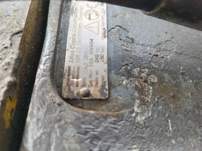 Hydraulic hammer for Construction machinery Atlas-Copco HS35U 248 kg hamer breker brokk husqvarna 8 cm: picture 9