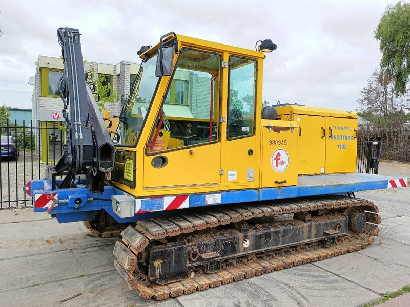 Vietz arcotrac 1100 welding tractor 135 KVA HIAB 2,04TON - Construction machinery: picture 2 Vietz arcotrac 1100 welding tractor 135 KVA HIAB 2,04TON - Construction machinery: picture 2
