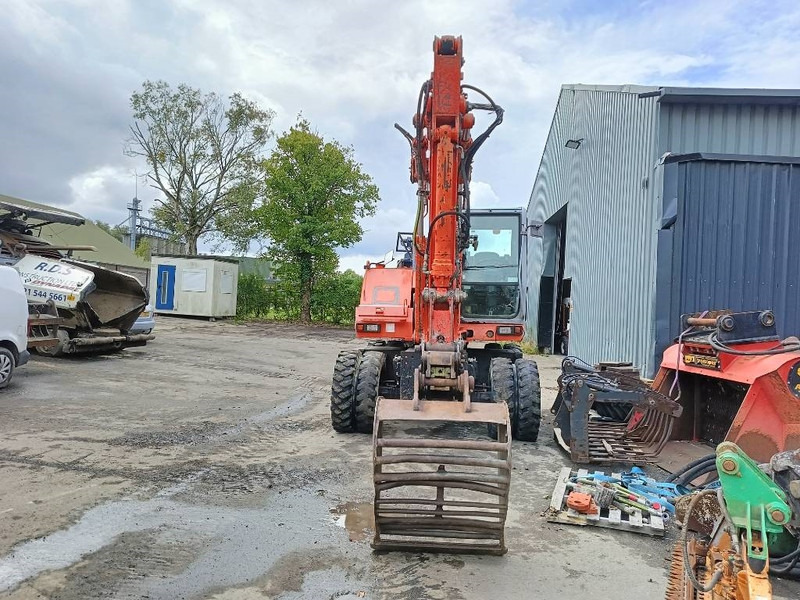 FIAT-HITACHI FH120W bandenkraan Wheel Excavator graafmachine - Wheel excavator: picture 4 FIAT-HITACHI FH120W bandenkraan Wheel Excavator graafmachine - Wheel excavator: picture 4