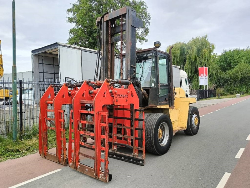 Hyster H 12.00 XL 12 ton heftruck met stenenklem forklift - Diesel forklift: picture 3 Hyster H 12.00 XL 12 ton heftruck met stenenklem forklift - Diesel forklift: picture 3