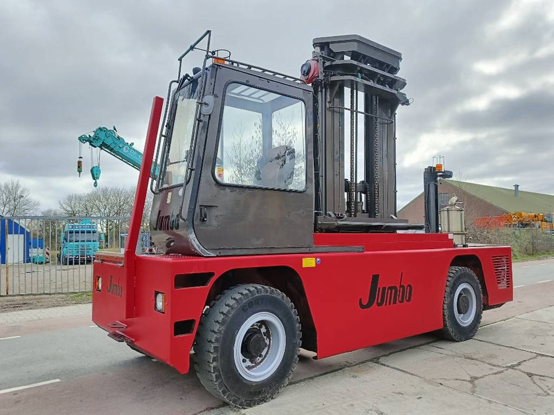 Jumbo J/SH 120/14/75 zijlader side forklift stapler 12 T - Side loader: picture 1 Jumbo J/SH 120/14/75 zijlader side forklift stapler 12 T - Side loader: picture 1