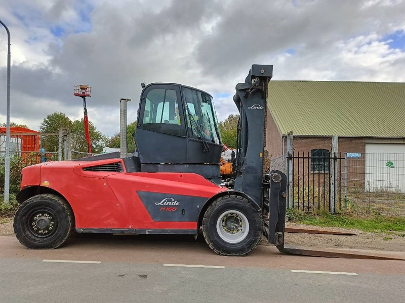 Linde H 160/1200 16 ton heftruck forklift stapler - Diesel forklift: picture 3 Linde H 160/1200 16 ton heftruck forklift stapler - Diesel forklift: picture 3