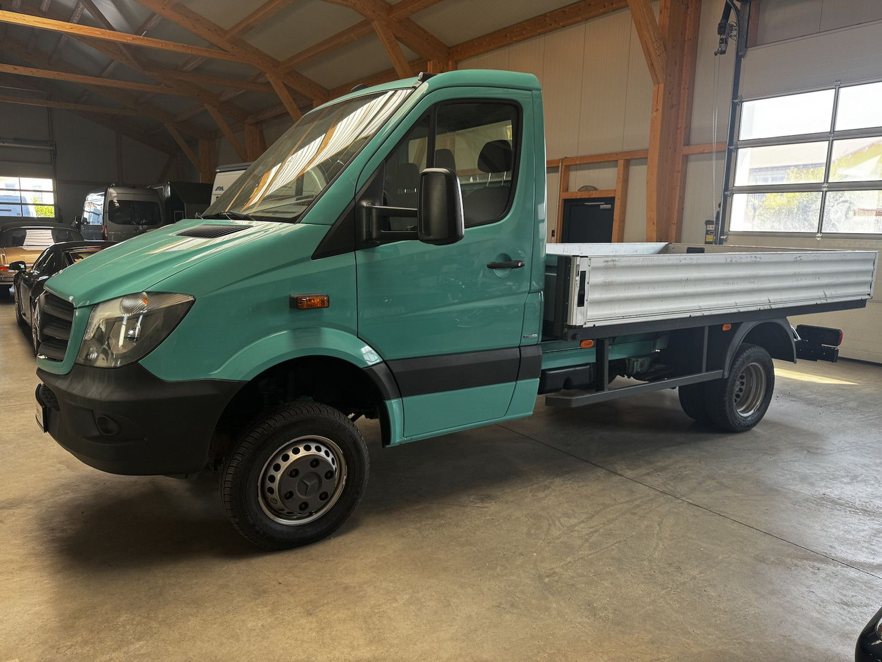 Mercedes-Benz Sprinter 513 CDI 4x4 Allrad Pritsche 3.5t - Flatbed van: picture 2 Mercedes-Benz Sprinter 513 CDI 4x4 Allrad Pritsche 3.5t - Flatbed van: picture 2